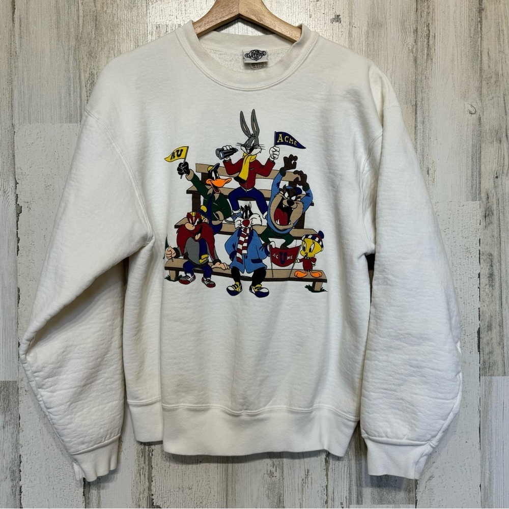 Acme Clothing Warner Bros. Looney Tunes Bugs Bunny  Vintage Sweatshirt Size M